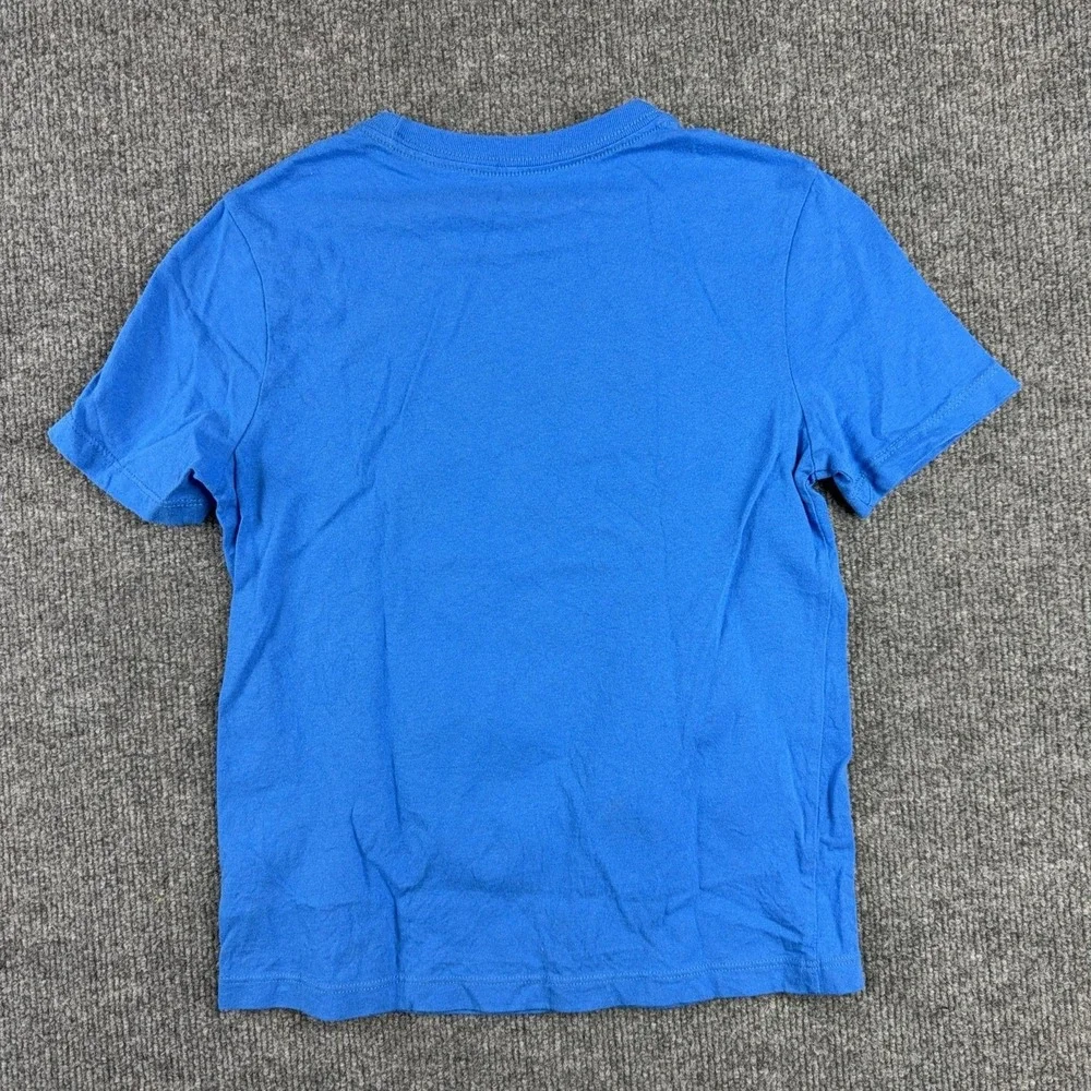 Old Navy Shirt Kids Medium 8 Blue SpongeBob SquarePants Patrick Gary Graphic Tee